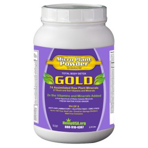 Micro Plant Powder Gold